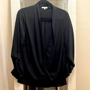 PLEIONE Black Blouse
